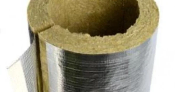 102mm Bore 25mm Thick Rockwool RockLap Pipe Insulation