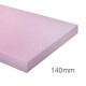 140mm XPS 300 Insulation Board - Straight Edge - 600mm x 1250mm - TOP-F P GK