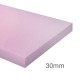 30mm XPS 300 Insulation Board - Straight Edge - 600mm x 1250mm - TOP-F P GK