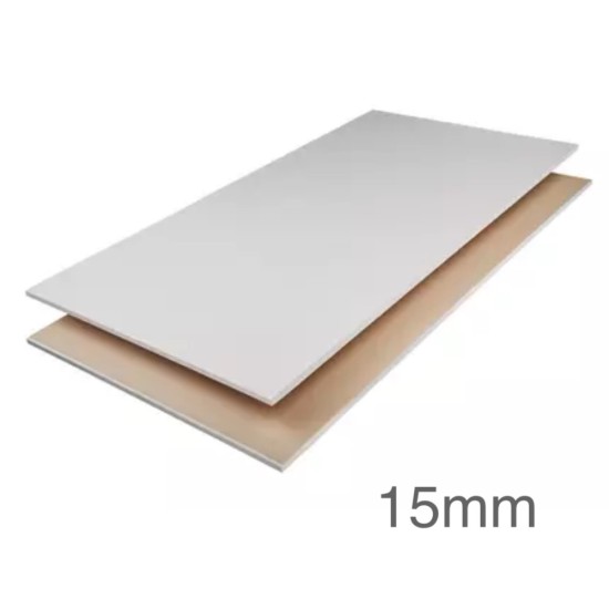 15mm British Gypsum Gyproc DuraLine - Fire Resistant Plasterboard - 1200mm x 2400mm