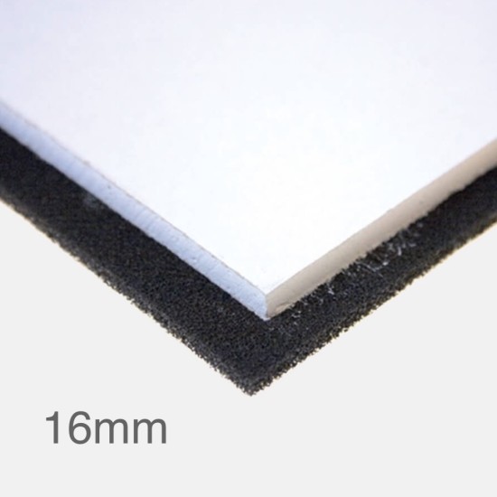 16mm JCW Noise Blocker Panel - 600mm x 600mm - Suspended Ceiling Insulation