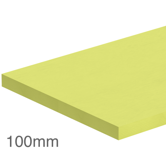 100mm Kingspan GreenGuard GG300 XPS Board (pack of 4) - Insulation for Basements, Heavy-duty Floors, Inverted Roofs