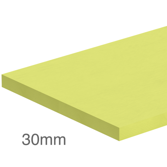 30mm Kingspan GreenGuard GG300 XPS Board (pack of 14) - Insulation for Basements, Heavy-duty Floors, Inverted Roofs