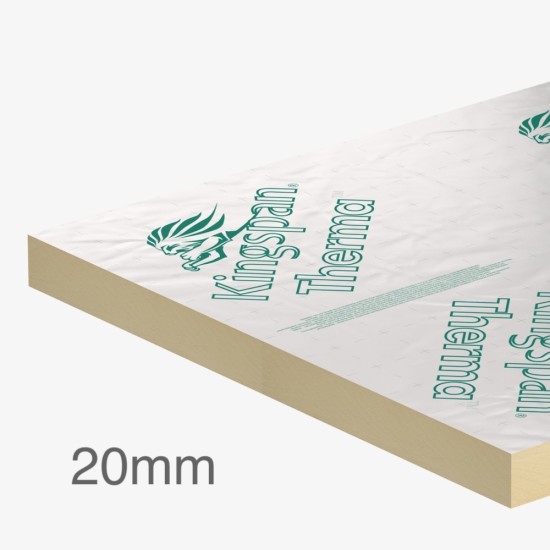 20mm Thermafloor TF70 PIR Insulation Board Kingspan