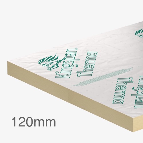 120mm Thermawall TW55 PIR Insulation Board Kingspan