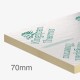 70mm Thermawall TW55 PIR Insulation Board Kingspan