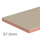 57.5mm Kingspan Kooltherm K118 Insulated Plasterboard (45mm phenolic insulation and 12.5mm plasterboard) - pack of 14