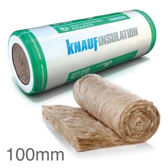 100mm Knauf Earthwool Rafter Roll (pallet of 24)