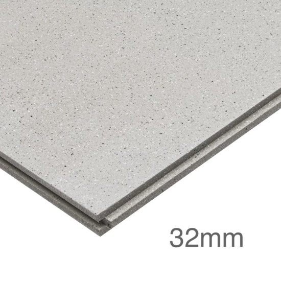 32mm Knauf Gifafloor FHB 32 - High Density Gypsum Fibreboard Floor Panel - 600mm x 1200mm