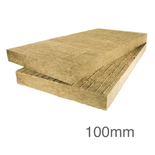 100mm Knauf Rocksilk Krimpact Flat Roof Slab - pack of 24