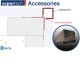 Supertech Aluminium External Corner Jointing Insert Profile  - 300mm length