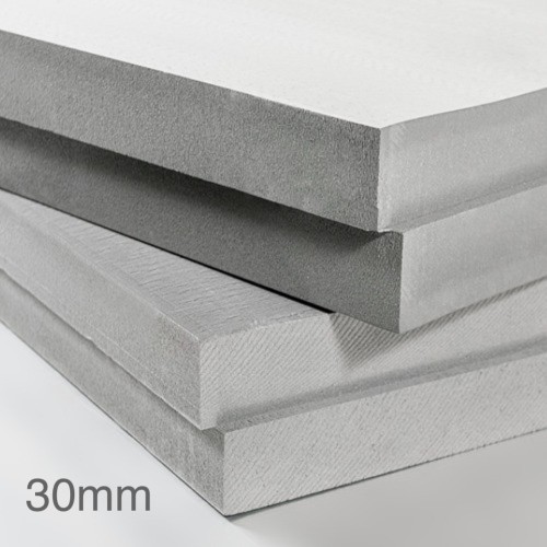 30mm Ravatherm XPS X 300 SB Extruded Polystyrene Board -  2500mm x 600mm - pack of 14