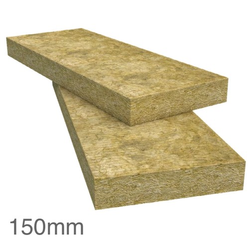 150mm Rockwool Dual Density Slab for Insulated Renders