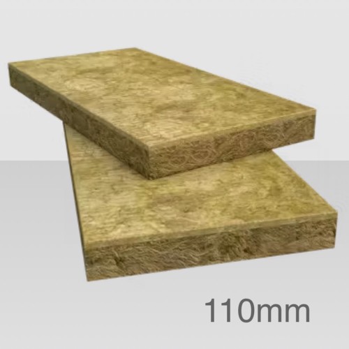 110mm Rockwool Rainscreen Duo Slab (pack of 4) - pallet of 12