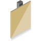 Aluminium Rockpanel Profile J - Skirting Profile - 3055mm Length