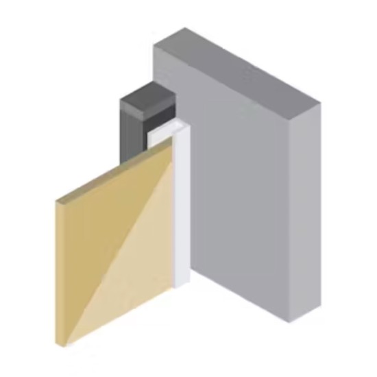 Aluminium Rockpanel Profile H - Connecting Profile - 3055mm Length