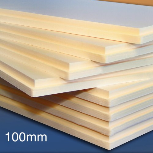 100mm Sundolitt XPS300 Extruded Polystyrene Board - 2400mm x 600mm