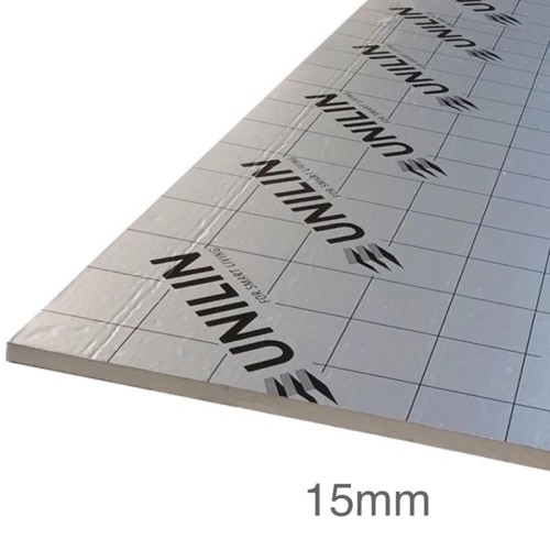 15mm Unilin XT/PR-UF PIR Rigid Insulation Board - 1200mm x 2400mm