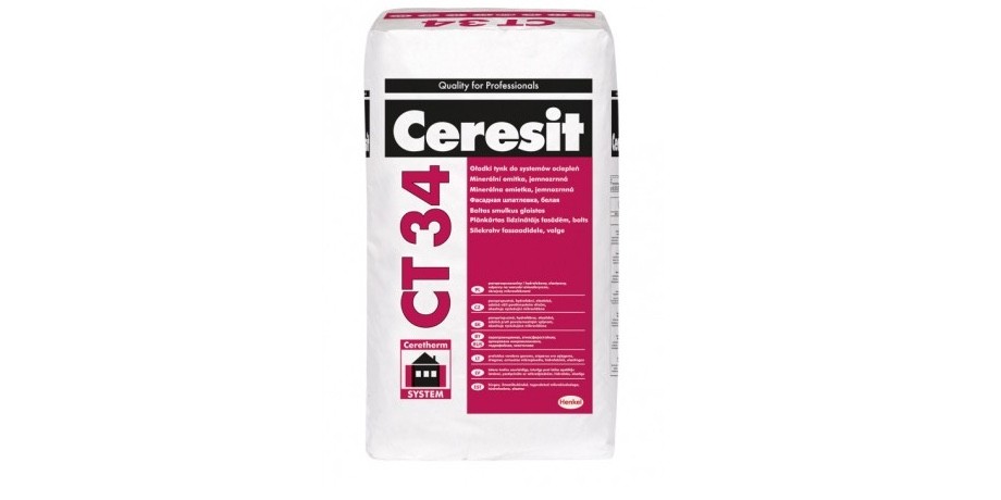 Get Ready for Ceresit CT 34 Smooth Mineral Render