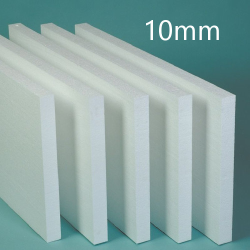 10mm White Polystyrene Board (EPS) for External Wall Insulation (pack of 60)