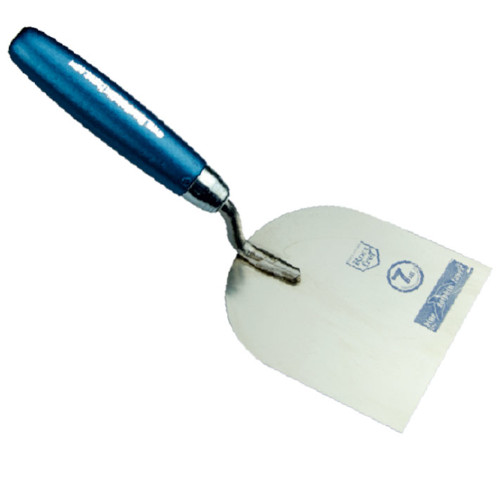 80mm Plasterers Bucket Trowel Blue Dolphin - Hobby