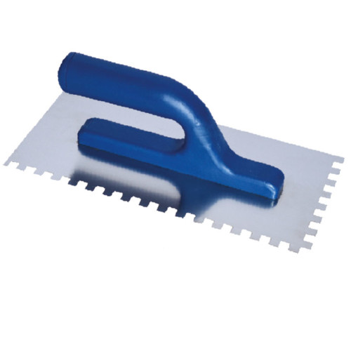 Notched Float Trowel Blue Dolphin - 270mm x 130mm - 8mm Teeth