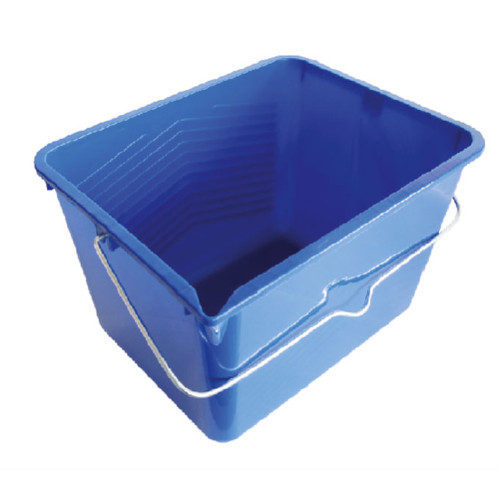 8L Plastic Paint Scuttle Blue Dolphin