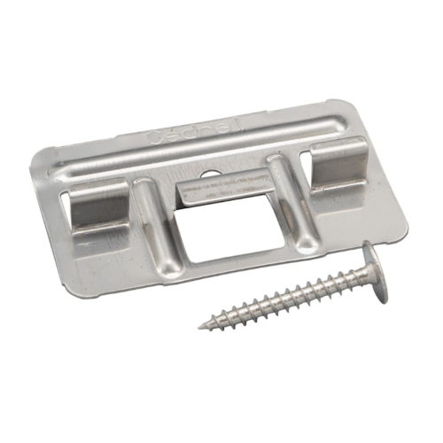 Stainless Steel Clips and Screws for Cedral Click - pack of 50.