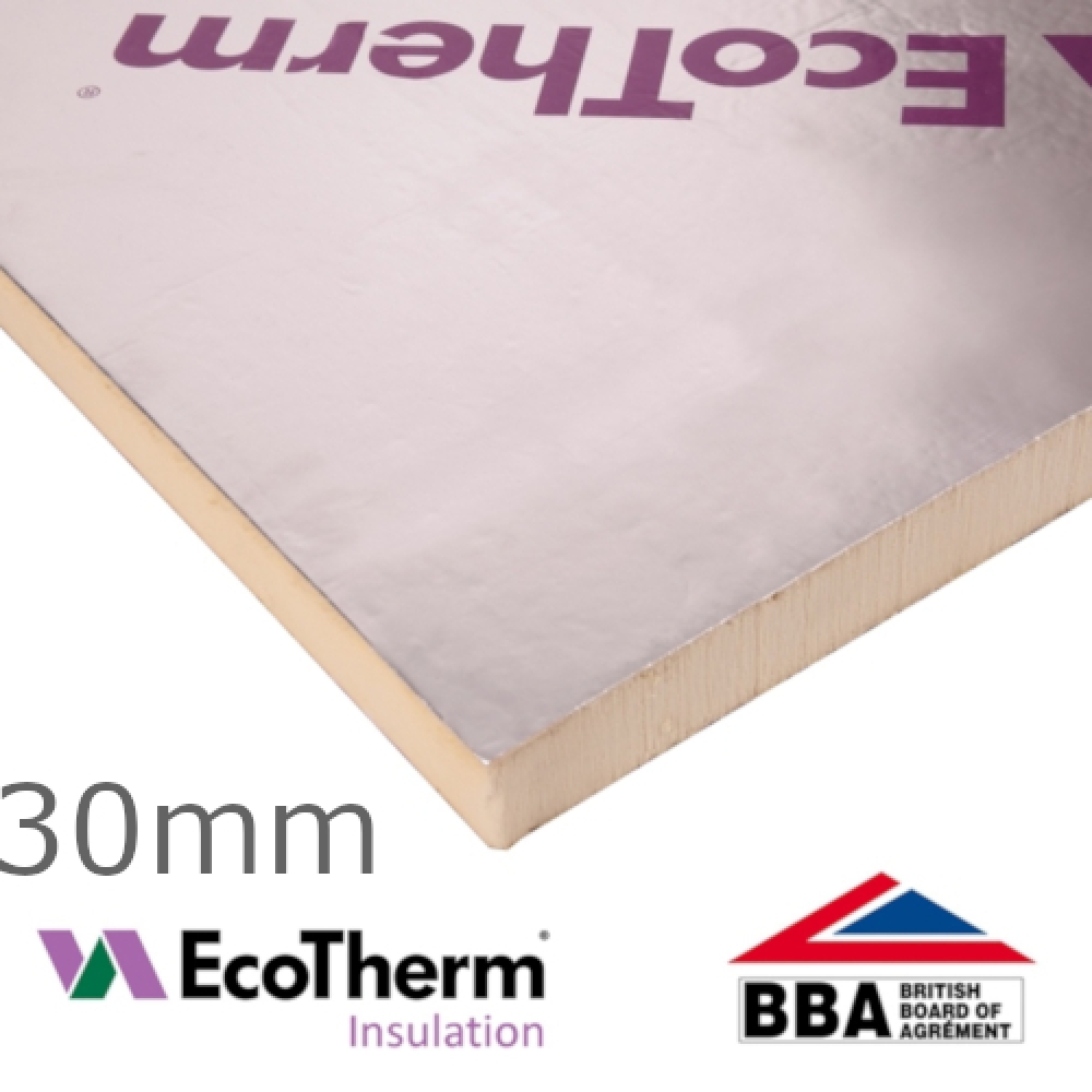 30mm EcoTherm EcoVersal PIR Insulation Board