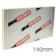 140mm IKO Enertherm ALU PIR Rigid Insulation Board - 1200mm x 2400mm - pack of 3