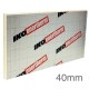 40mm IKO Enertherm ALU PIR Rigid Insulation Board - 1200mm x 2400mm - pack of 12