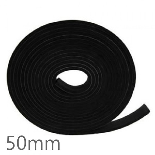 50mm JCW Acoustic Isolating Strip - 5mm x 50mm x 10m roll.