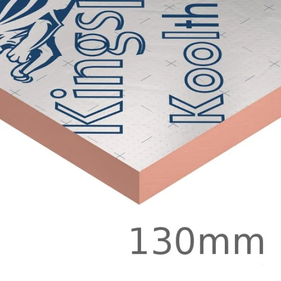130mm Kingspan Kooltherm K107 Pitched Roof Board | Phenolic insulation