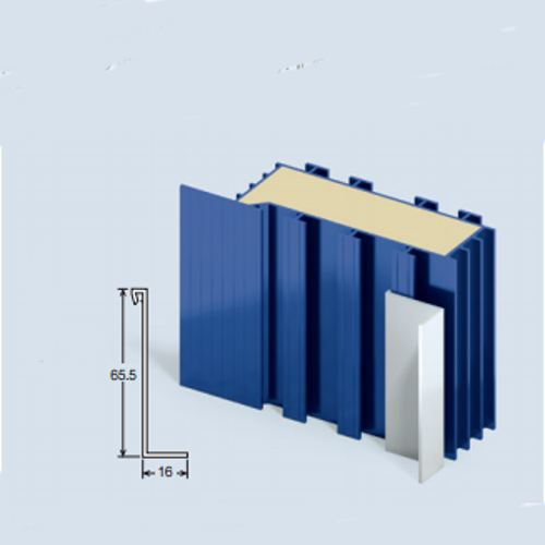 65.5mm Reveal Clip for Kingspan Thermabate Cavity Closer 1m length