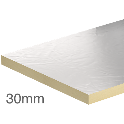 30mm Kingspan Thermataper TT46 Board - Tapered PIR Insulation - 1200mm x 1200mm