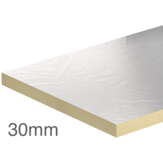 30mm Kingspan Thermataper TT46 Board - Tapered PIR Insulation - 1200mm x 1200mm