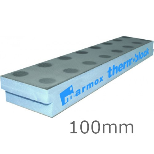 100mm Marmox Thermoblock  65mm thick (box of 18).