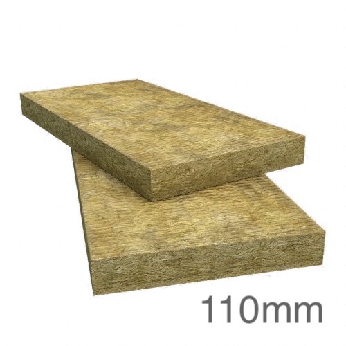 110mm Rockwool NyRock 032 Rainscreen Slab - 1200mm x 600mm - (pack of 3) - pallet of 12