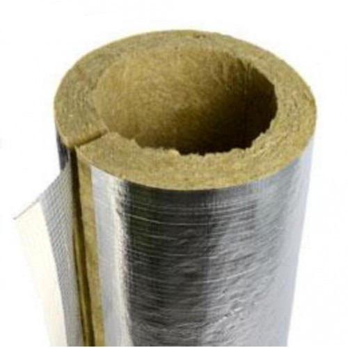 127mm Bore 30mm Thick Rockwool RockLap Pipe Insulation