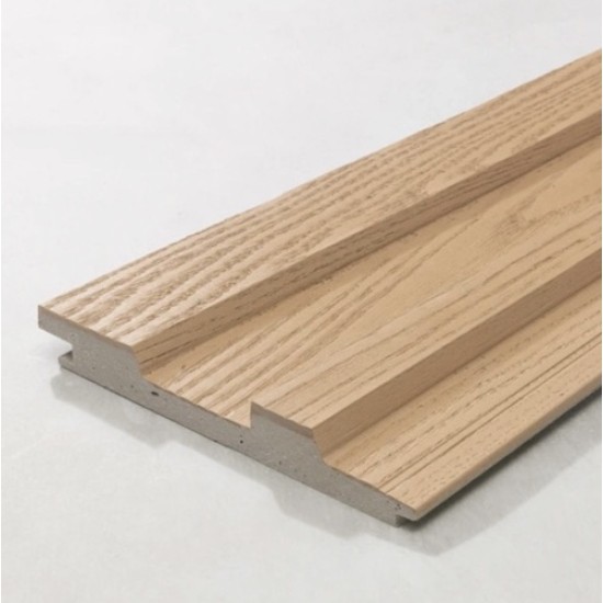 26mm Millboard Envello Board and Batten Cladding Board - Golden Oak - 200mm x 3600mm