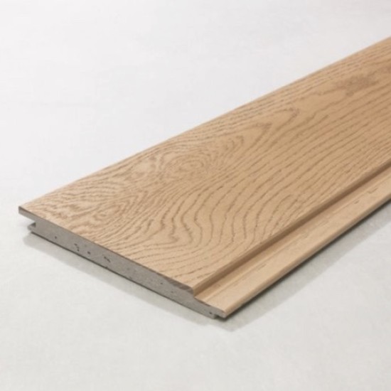 18mm Millboard Envello Shadow Line Plus Cladding Board - Golden Oak - 200mm x 3600mm