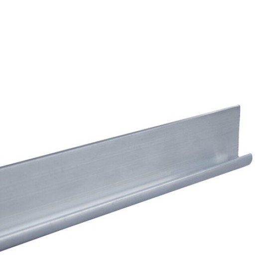 Millboard Envello Cladding Horizontal Starter Trim - Aluminium J Profile - 25mm x 10mm x 2500mm