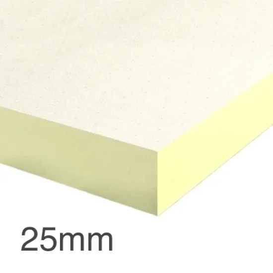 25mm Unilin FR/MG Flat Roof Board | PIR insulation | pack of 18