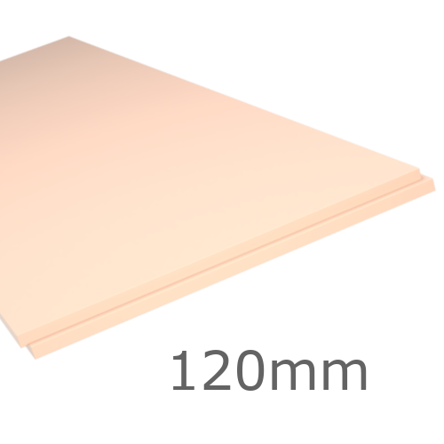 120mm Unilin XPS 300 Extruded Polystyrene Board (pack of 3) - 1250mm x 600mm