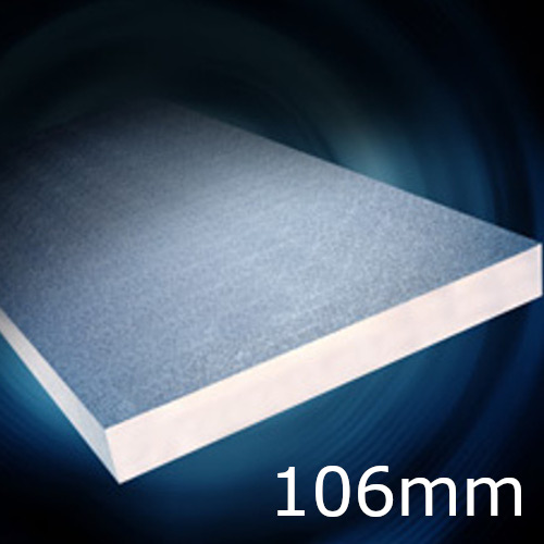 106mm Unilin Xtroliner XO/STP PIR Soffit Plus Board - (100mm PIR Board and 6mm Building Panel)