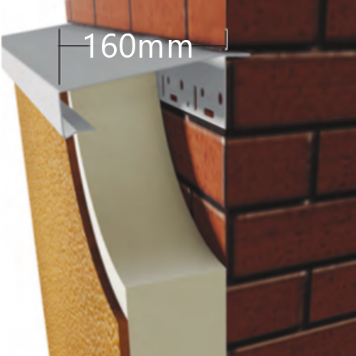 160mm WEC 781 Grind in Verge Trim Profile - 2.5m length