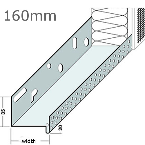 160mm Aluminium Base Track