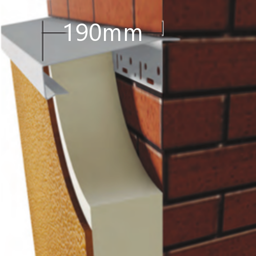 190mm WEC 781 Grind in Verge Trim Profile - 2.5m length