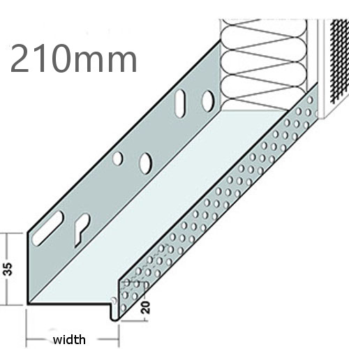 210mm Aluminium Base Track