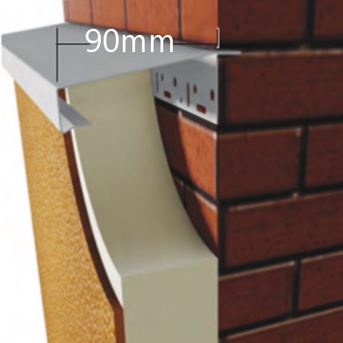 90mm WEC 781 Grind in Verge Trim Profile - 2.5m length